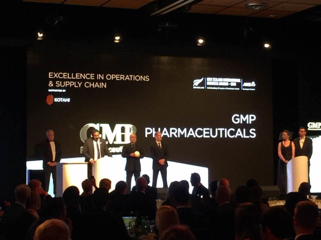 GMP Group wins at the New Zealand International Business Awards 2016
